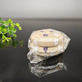 Low MOQ Small Tin Box Baking Cookie Box Luo Shi Rose Tea Tin Candle Can Tinplate Wedding Candy Candle Tin