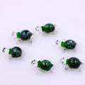 Mini Small Murano Lampwork Glass Turtle Animal Figurine