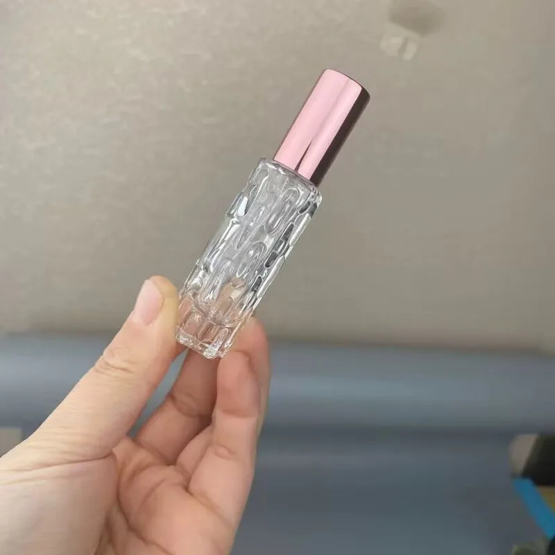 Hot Sales Bitter Gourd Shape Cosmetic Glass Spray Perfume Bottle