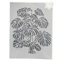 Large Plant Stencil Reusable Monstera Stencils for Painting on Wood Canvas Paper Fabric Wall Furniture DIY Template