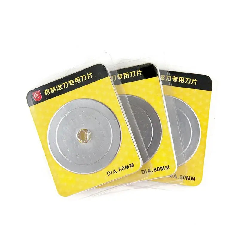Piaoyu 60mm Cutting Tool for Leather Bands Replacement Roller Blade for Slingshot Rubber Band