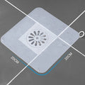 Resistente Agli Odori Floor Drain Mat for Bathroom Square Floor Waste Grates Shower Drain Pad