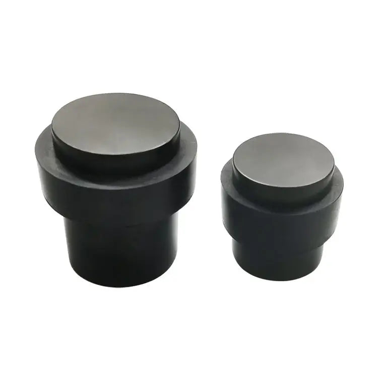Black Slam Stopper Silicone Rubber Door Stopper Door Hardware Stainless Steel Rubber Door Stopper