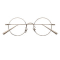Custom Retro Style Round Shape Luxury Metal Optical Eyeglass Frames