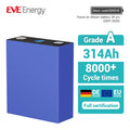 EVE EU STOCK 314ah Lifepo4 Cell MB31 3.2V 8000cycles CE Lithium Lifepo4 Batteries Solar Battery