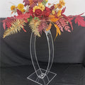 Gaojian New Wedding Table Centerpiece Acrylic Flower Vase Stand 80cm Romantic Style for Hotels Parties Wedding Halls Decoration