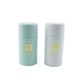 75ml Colors Empty ECO Biodegradable Wheat Straw PCR Twist up Deodorant Container Stick Round Tube Packaging