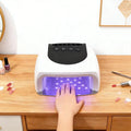 X30 Custom Logo Portable Rechargeable 96W UV LED Nails Lamp Cordless Gel Nail Dryer Light for Nail Polish