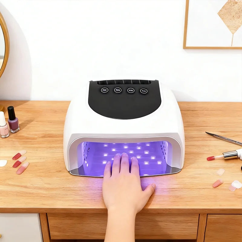X30 Custom Logo Portable Rechargeable 96W UV LED Nails Lamp Cordless Gel Nail Dryer Light for Nail Polish
