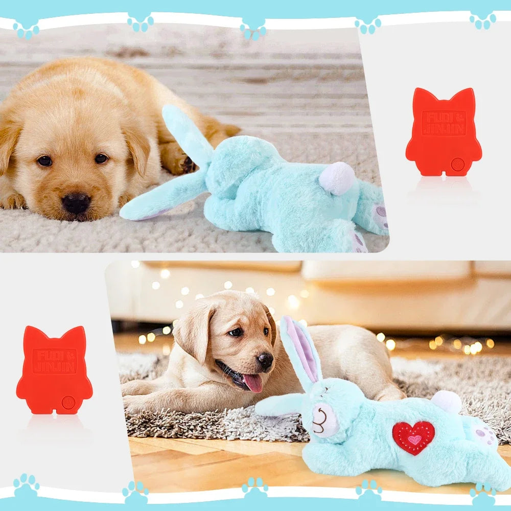 Rabbit Heartbeat Dog Toy for Puppy/Cat Behavioral Sleep Aid Toys Toys