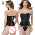 Renaissance Pirate Waist Trainer Corset Corpetti Steampunk Plus Size S-XXXXXXL 14.96"38CM Lady's Shapewear
