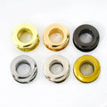 Deepeel BF792 Handbag Hardware Clothing Perforated Rope Decorative Clasp O Ring Hollow Buttonhole Die-casting Eyelets Buckle