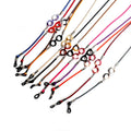 Fashion Designer Cheap Cords Sunglasses Glasses Glass Chain with Acetate Decor 70cm Length Customizable