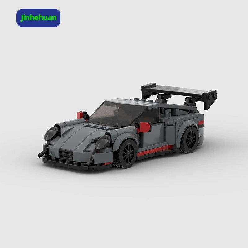 Nostalgic Moc Colorful Brick Grey Building Blocks Supercar for Kid Building Block Sets Car