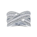 MSR-1607  18K  Customized  HPHT  Lab Grown Diamond Eternity Ring