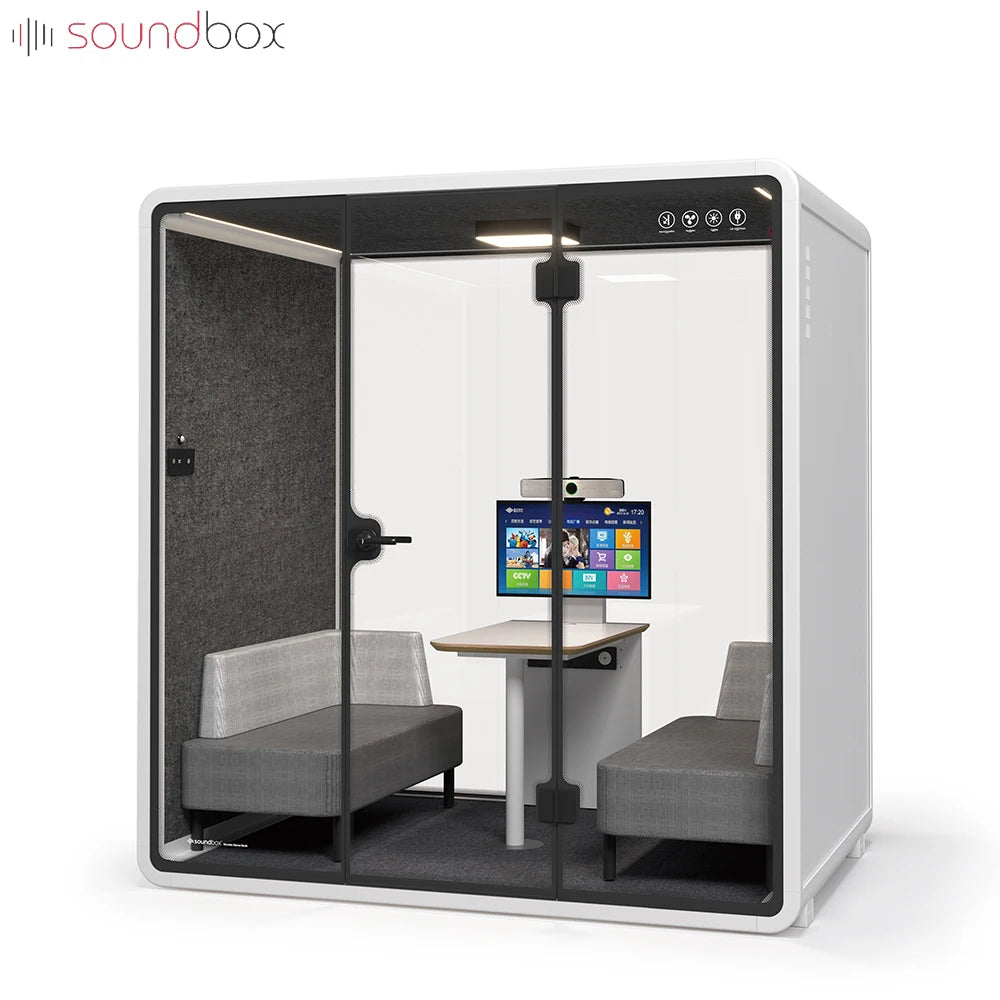 Video Room Recording Booth Working Small Soundproof Booth Portable Sound Proof Room