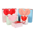Gift Packaging Valentine's Day Paper Bag Wholesale Shopping Bag LOVE Heart Print Wedding Party Gift Paper Bag