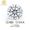 Lab Grown Diamond Loose 0.01-2 Carat Def/Gh Vs1 Synthetic CVD Lab Diamond IGI HPHT Loose Diamond Round Shape