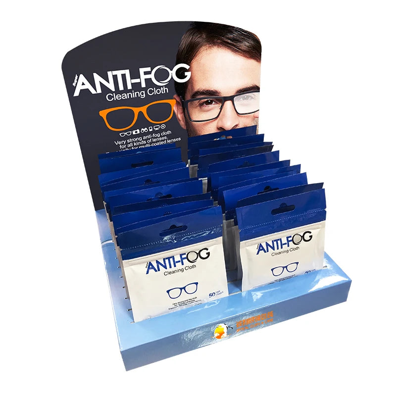 Microfiber Anti-Fog Cloth for Eyeglasses Lenses Cleaning Premium Care Product