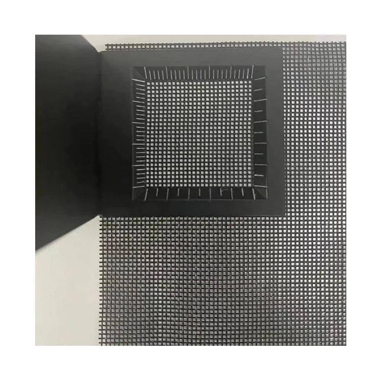 JINDI Modern E Glass Fiberglass Window Screen PVC Coating Car Sunshade Solar Screen 18x16 Mesh Double Warp Black 18x16 Mesh