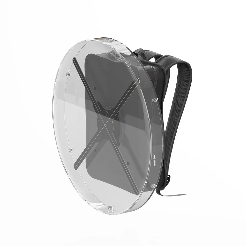 52cm 3D Hologram LED Fan with Mobile Backpack Hologram Fan for Advertising Equipment