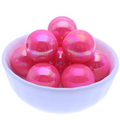 Factory Direct Sell Rose AB Acrylic 6MM to 20MM Beads Loose Plastic Beads Fashion Chunky Beads