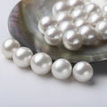 Haiyang Natural White and Colorful Freshwater Pearls Round Loose Beads Without Holes for Jewelry Making