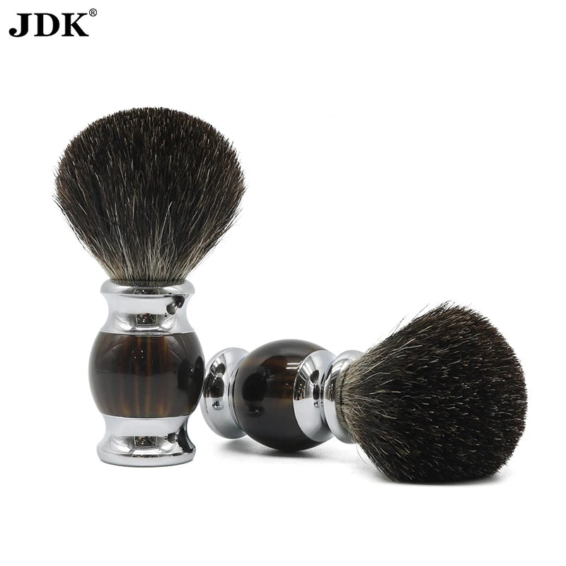 JDK Wholesale Badger Shaving Brush and Bowl Shaving Kit Barber Shaving Brush Kit for Men Shaving Bowl and Brush Set