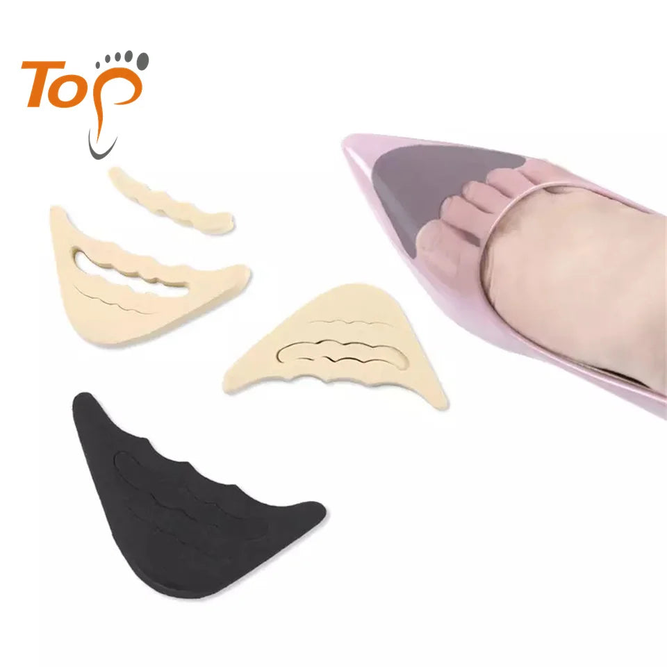 Women's High Heels Adjustable Toe Plug Inserted Into Shoe Too Soft Removable EVA Forefoot Footpad