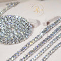 Elisa in Stock Moissanite Tennis Chain 3mm to 5mm Diamond 6 Inches to 24 Inches Necklace 925S Cuban Link Chain for Hip Hop Men