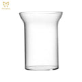 High Borosilicate Glass Water Glasses Simple Wide Mouth Iced American Latte Coffee Cup Cold Drinking Cocktail Glasses 400ml