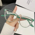 2025 Fashion Women Cat Eye Optical Glasses Frame Blue Light Blocking Computer Eyeglasses Spectacles