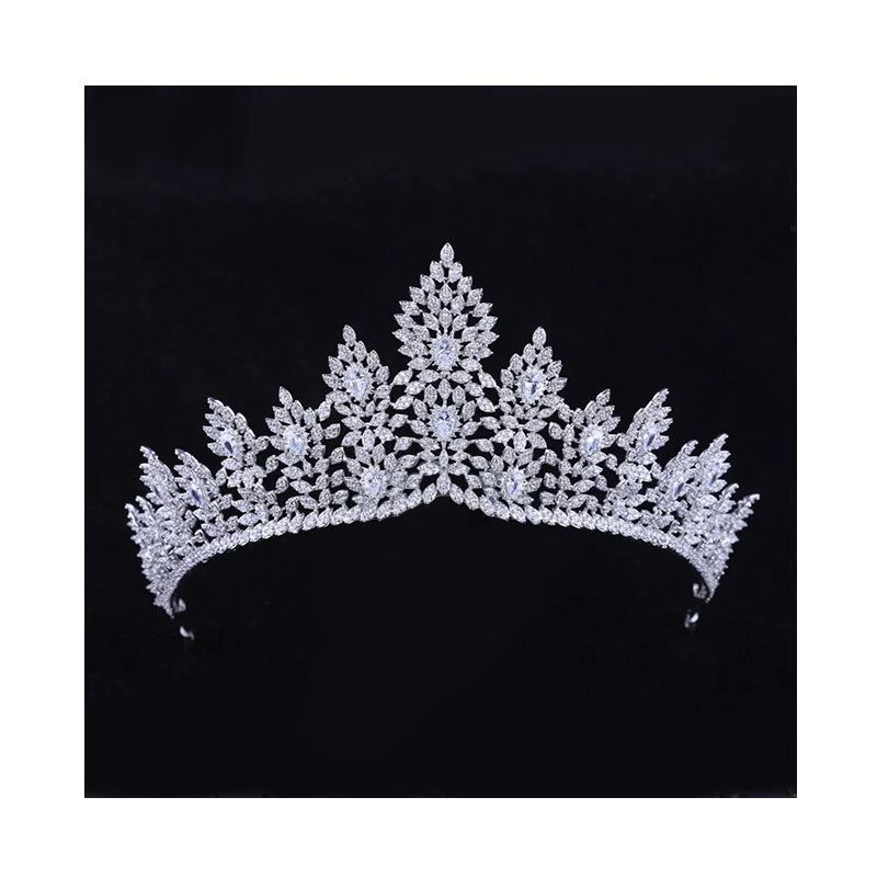 Fashion Luxury Diamond Wedding Bridal Jewelry Accessories Bride Pageant Prom Princess Tiaras Crowns MegaBDM