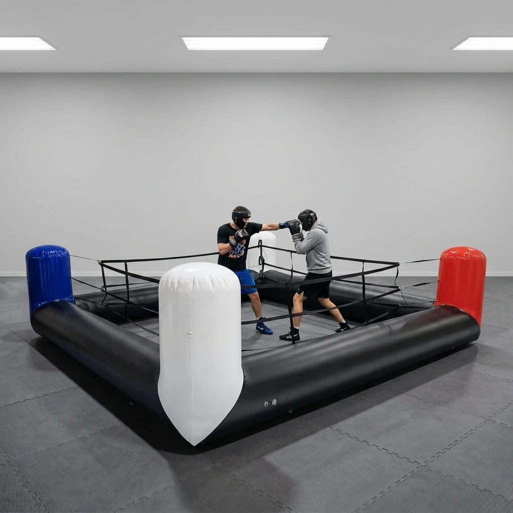 Custom Kids Adults Boxing Bouncer Inflatable Wrestling Ring Inflatable Boxing Ring for Rental