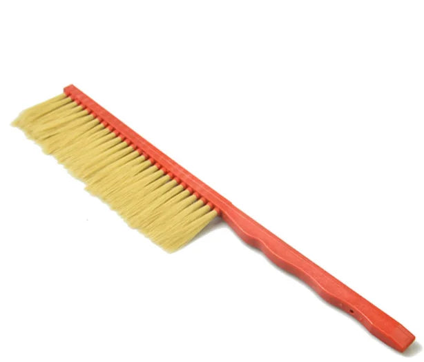 Double-Row Beehive Brush for Horses Plastic Tools New Condition Plastic Handle Bee Brush