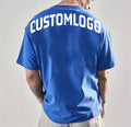 Custom LOGO Plus Size Mens GYM T-Shirts Blank Shirt Mens GYM T-Shirts GYM Workout Oversized T Shirt for Men