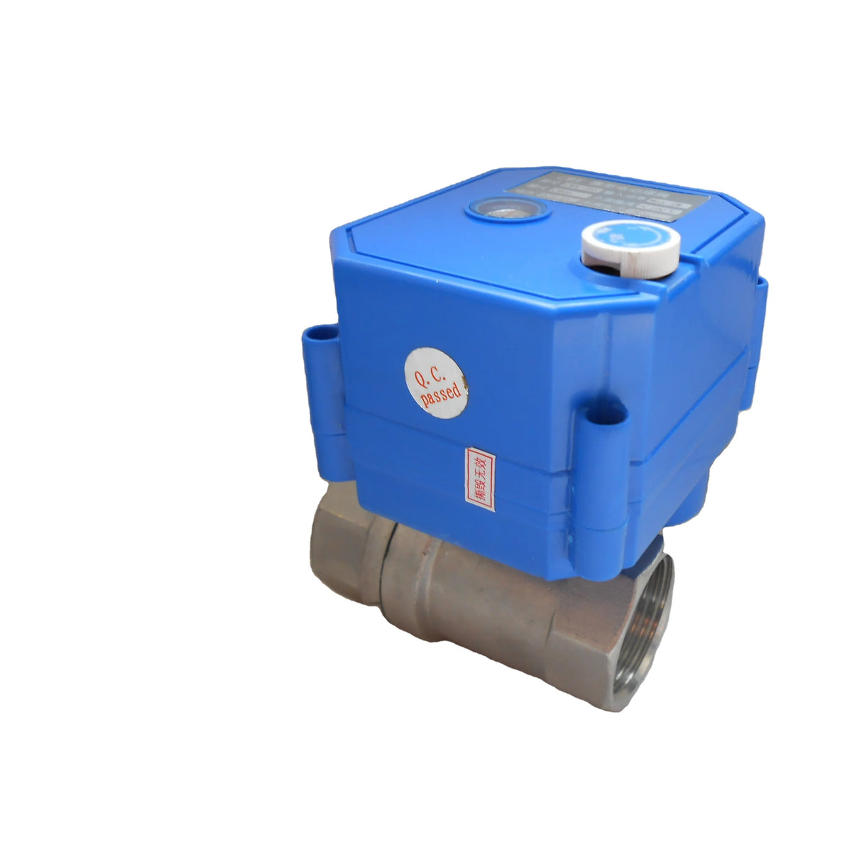12v Water Valve CR01 CR02 CR03 CR04 Brass Ss304 Thread BSP NPT CWX-25S Motorized Motor Valve With Manual Operation MegaBDM