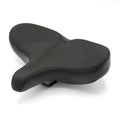 AMPMOUTDOOR Comfortable Exercise Bike Seat Super Large Wide Soft Cushion Ventilation PU + Rolled Steel Road Bike Black