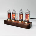 Glow Digital Former Soviet Union IN14 Button Control Glow Tube Electron Tube Desk Clock Real Glow Clock