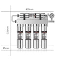 Manual Household Stainless Steel 304 Casting Ultrafiltration UF Water Filter Clean Kitchen & Sea Water for Home Use