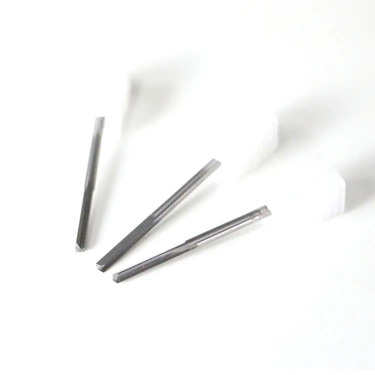 Wholesale Tungsten Carbide Spiral Reamers 4 Flutes Rock Reamer with Drill Bit YG6 Grade 3.05mm Diameter 60mm Length