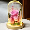 TC 2024 Wholesale Preserved Eternal Forever Rose Preserved Real Rose Flower in Glass Dome for Valentine's Mothers Day Gifts