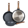 Modern Aluminum Die-casting Non-Stick Frying Pan Griddle for Thick Crepes Chapati-Induction Ready Eco-Friendly 24/26/28cm