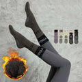 Wholesale Double Layer Thick Terry Pilates Socks With Grips Anti Slip Sports Yoga Crew Socks for Women