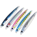 ALPHA Metal Jig Fishing Lure 60G 80G 100G 150G Metal Fishing Bait Saltwater Lures 3D Printing Artificial Bionic Fishing Bait