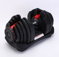 Hot Selling SPORTVUE 40Kg Adjustable Steel Cast Iron Dumbbells Set Durable Anti-slip Grip for Arms Strength Training Home Use