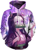 Fitspi Wholesale Anime Hoodie Cartoon 3d Pritnted Fashion Pullover Loose Long Sleeve Sweatshirt Cute Men and Women Dropshipping