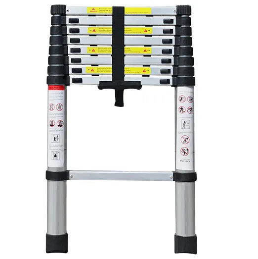 Telescopic Ladder Komaxi Ladder Slow Down 2 Step Folding Ladder Indoor Customization Home Use Reliable Aluminum Alloy