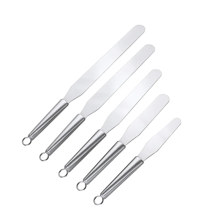 Hot Selling Stainless Steel Cake Spatula Multipurpose Straight Icing Frosting Baking Pastry Tool