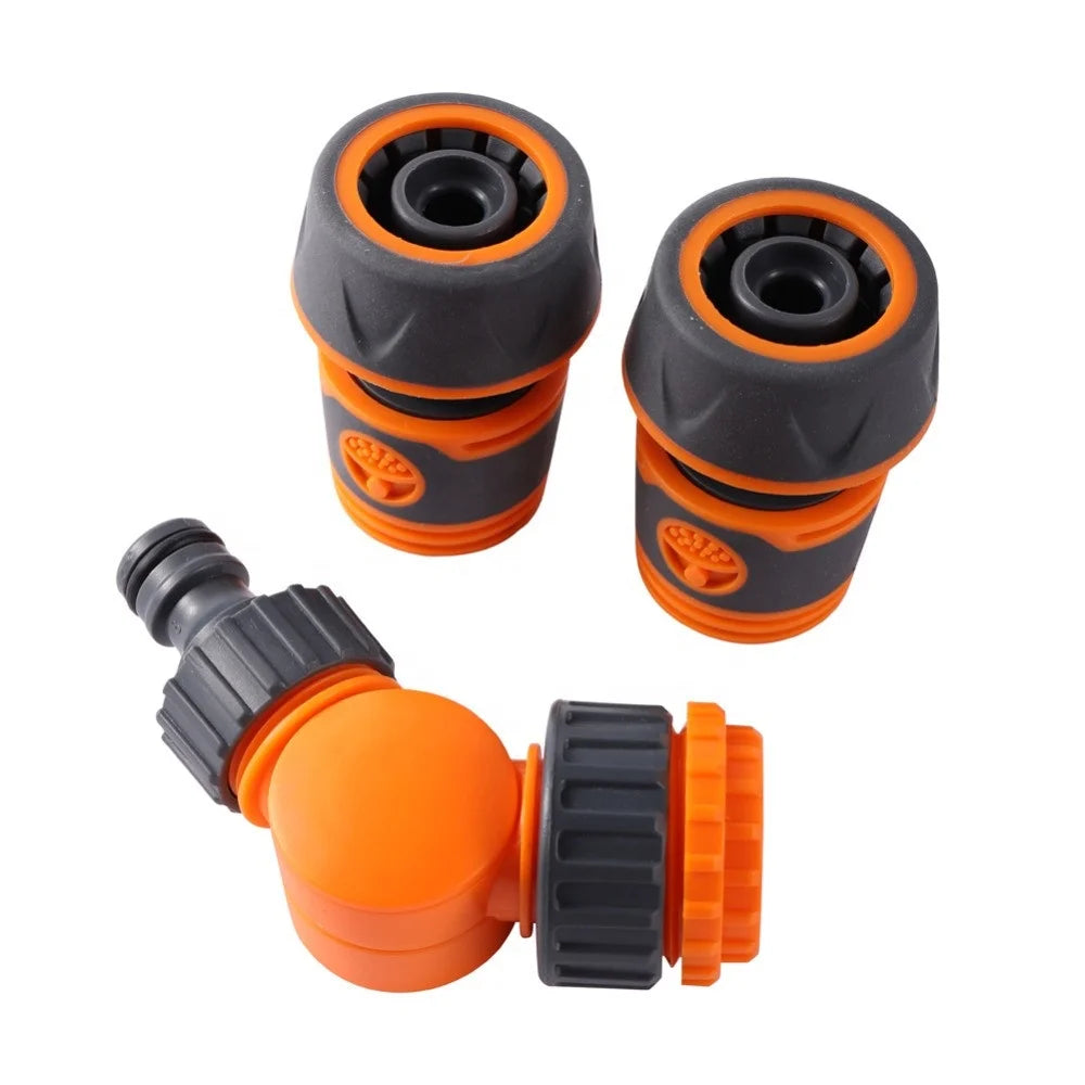 180 Degree Rotatable Quick Connector 1/2 3/4 Inch Water Pipe Quick Coupling Joint Garden Irrigation Quick Connector